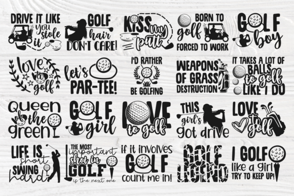 Golfing SVG Bundle Review