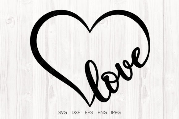 Love Heart Svg, Heart Svg, Valentine s