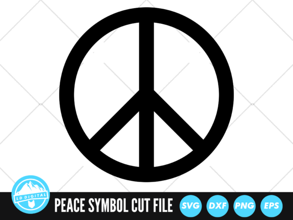 Peace Sign SVG Peace Symbol SVG
