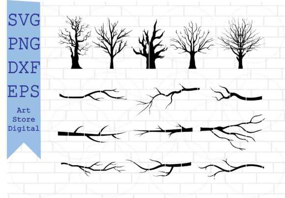 Tree Branch Svg, Branch Silhouettes